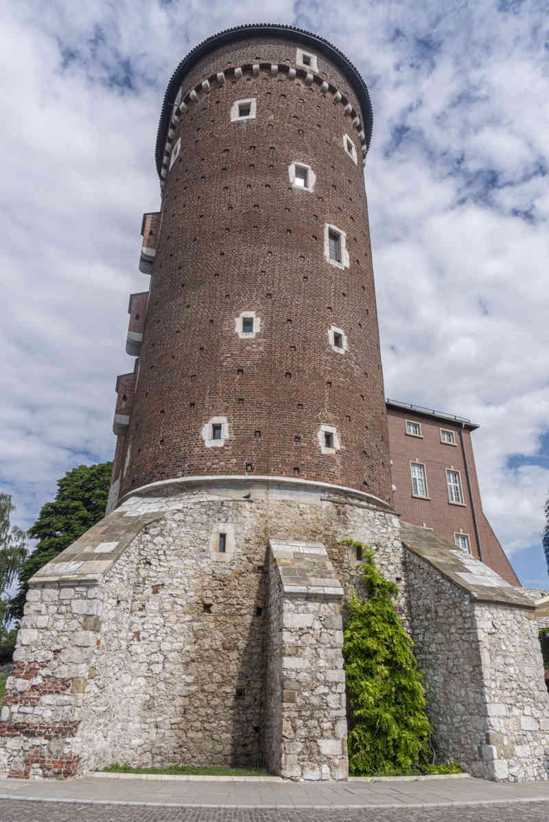 Polonia - Cracovia 050 - colina de Wawel - castillo de Wawel.jpg